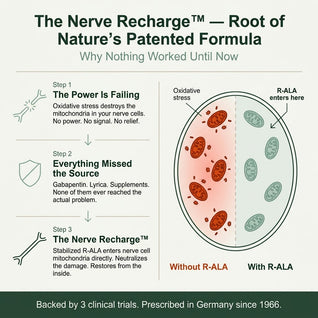 Stabilized R-ALA 600mg - Stop the Burning, Tingling & Numbness from Neuropathy