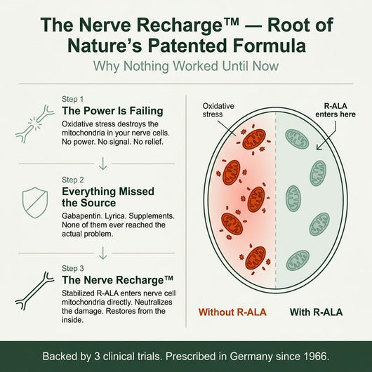 Stabilized R-ALA 600mg - Stop the Burning, Tingling & Numbness from Neuropathy