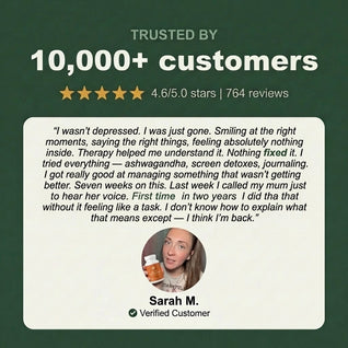 Saffron, Curcumin & Zinc for Dopamine Burnout, Brain Fog & Emotional Flatness