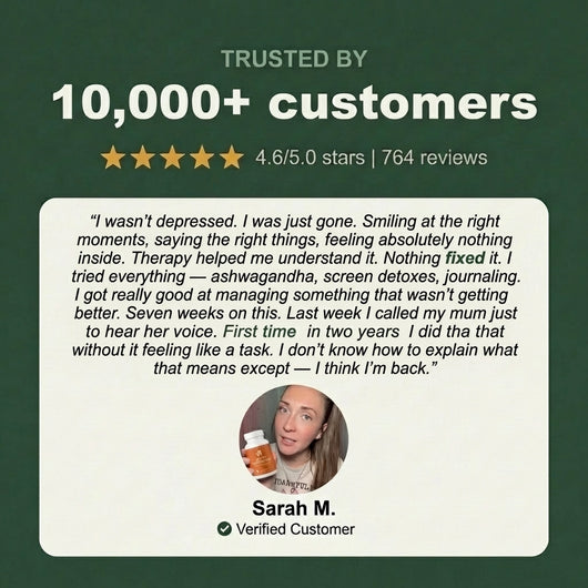 Saffron, Curcumin & Zinc for Dopamine Burnout, Brain Fog & Emotional Flatness