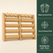 Wooden Foot Roller Massager - Deep Pressure Relief for Aching, Tingling & Numb Feet