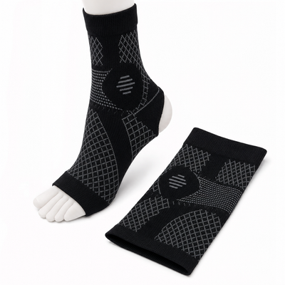 Neuropathy Compression Socks - Black