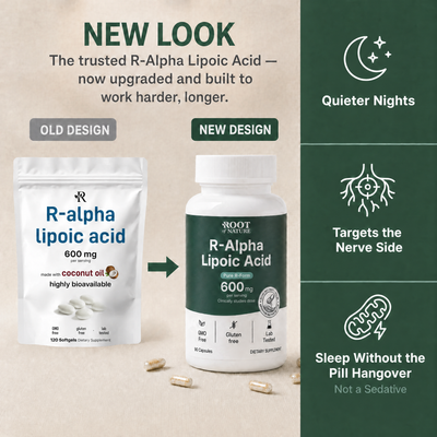 Root of Nature R-ALA: quieter nights, not a sedative