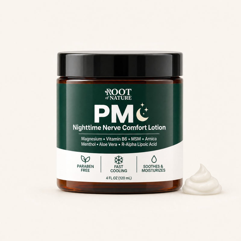 PM Nighttime Nerve Comfort Lotion